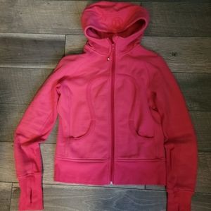 lululemon athletica Pink Full‑Zip Hooded Sweatshirt